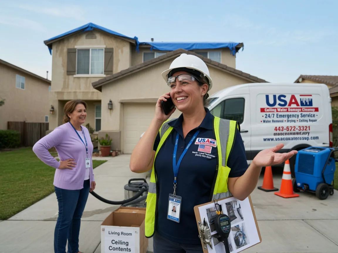 Ceiling Water Damage Restoration Gibbon, NE FAQs